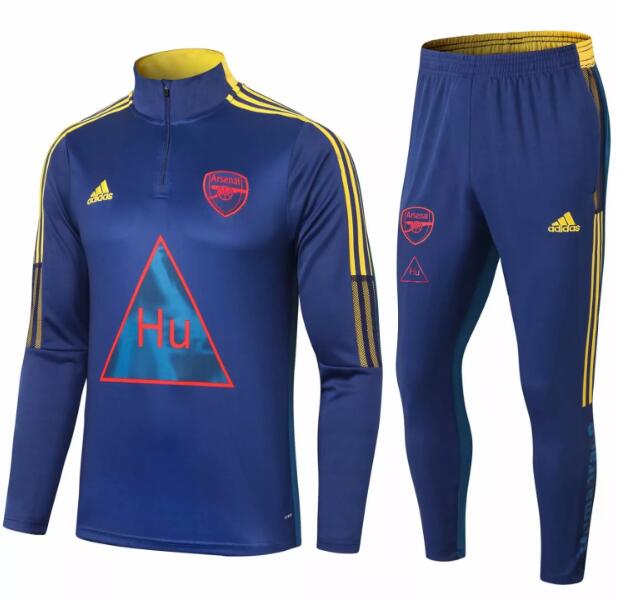 Arsenal Human Race Training Suits Sweatshirt With Pants 2020/21